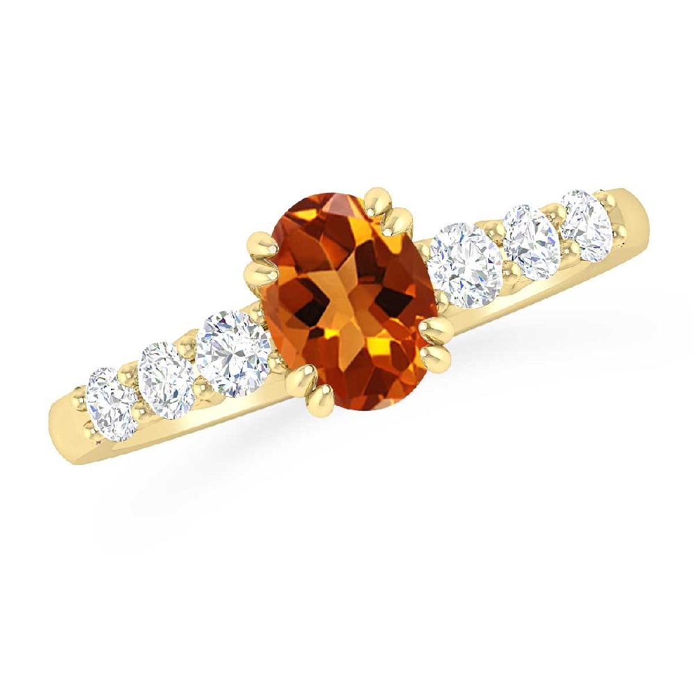 Yellow Gold - Citrine