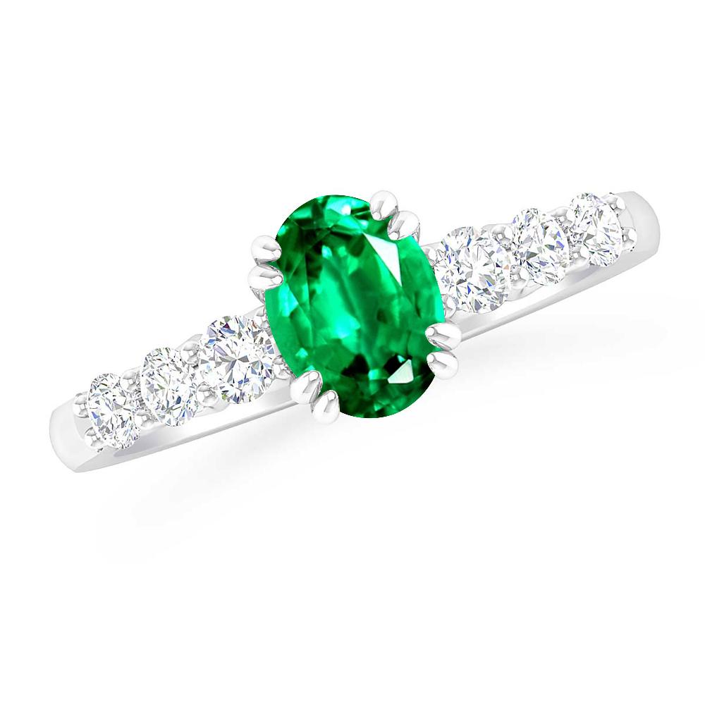 White Gold - Emerald