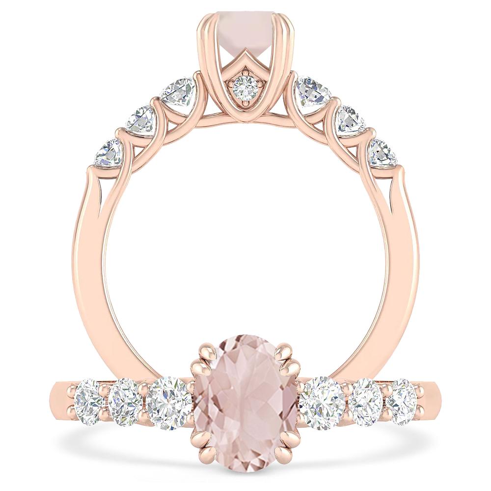 Rose Gold - Morganite