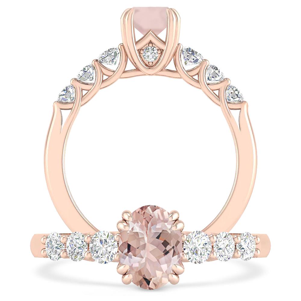 Rose Gold - Morganite