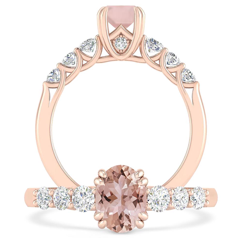 Rose Gold - Morganite