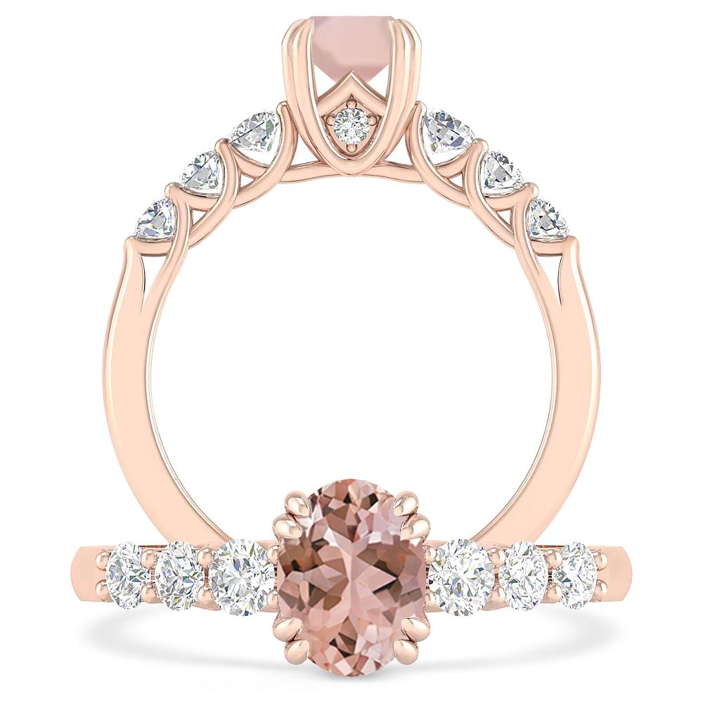 Rose Gold - Morganite