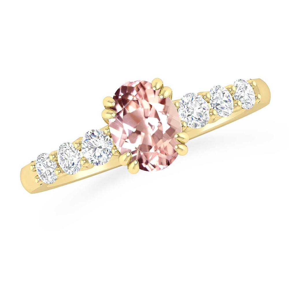 Yellow Gold - Morganite