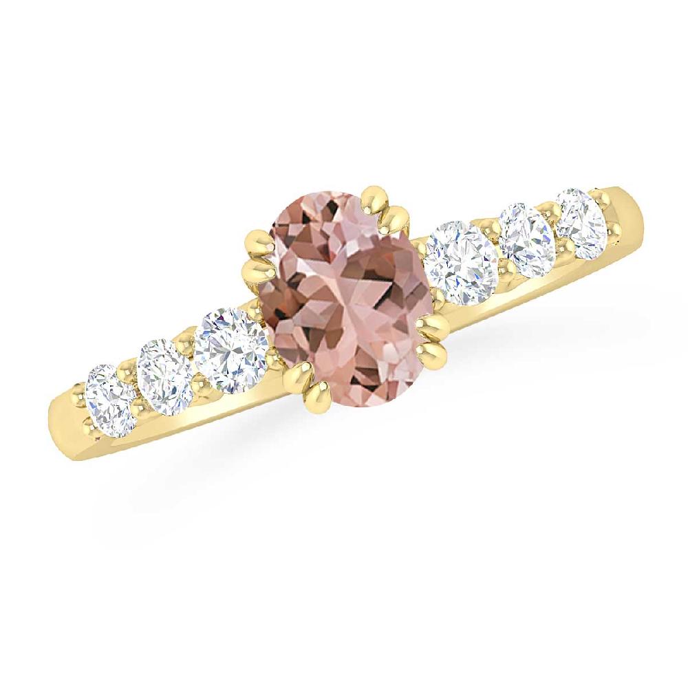 Yellow Gold - Morganite