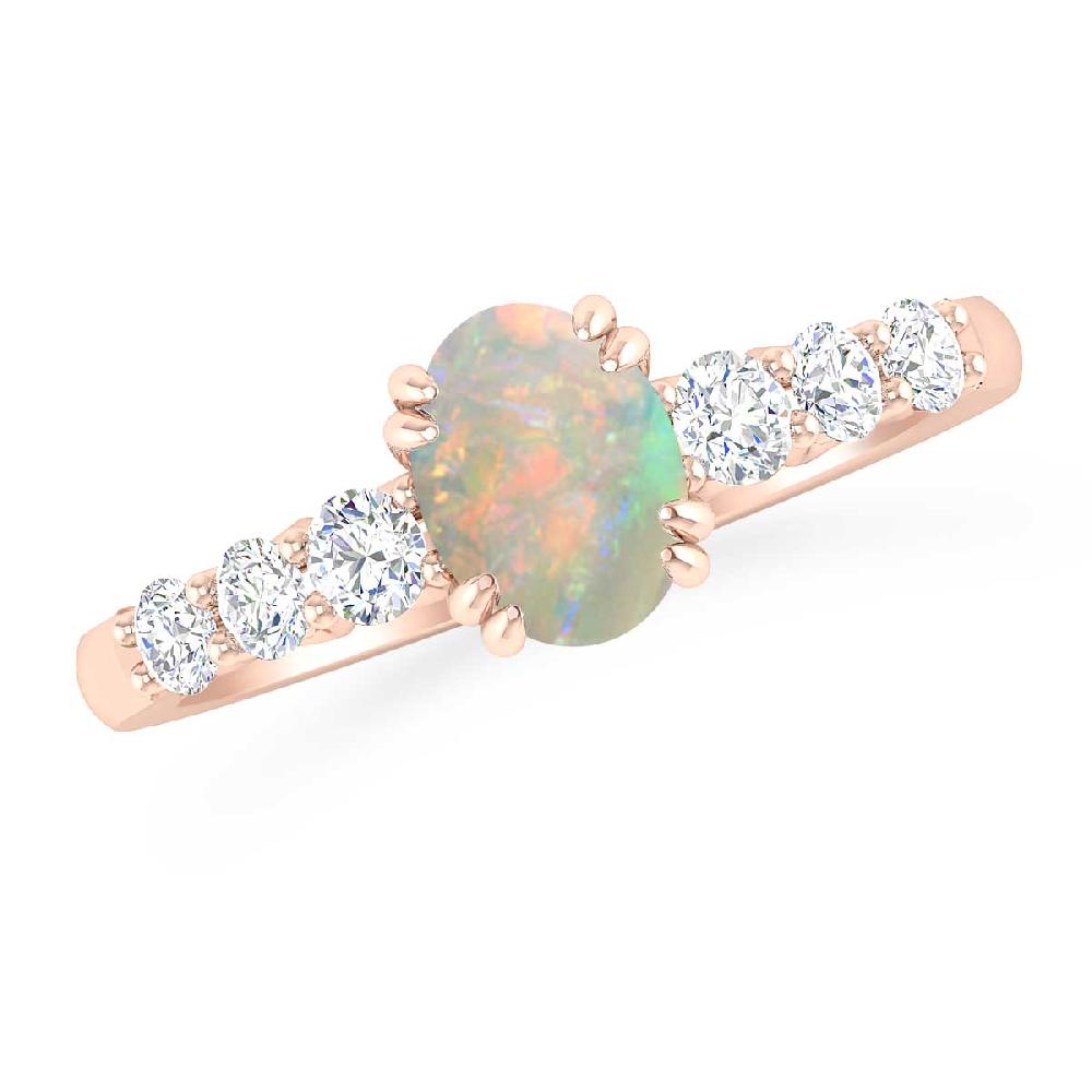 Rose Gold - Opal