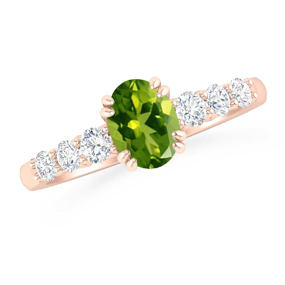 Rose Gold - Peridot