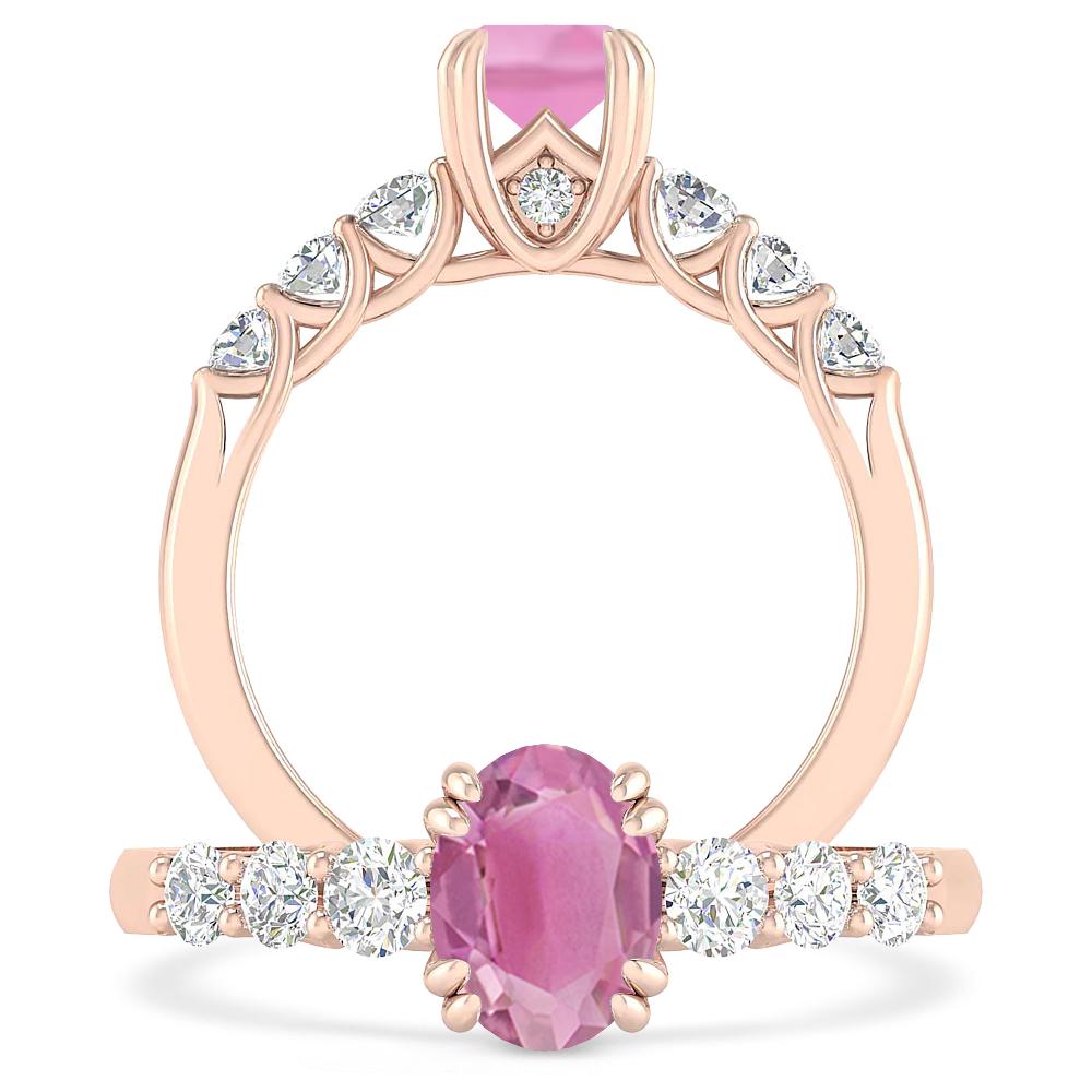 Rose Gold - Pink Tourmaline