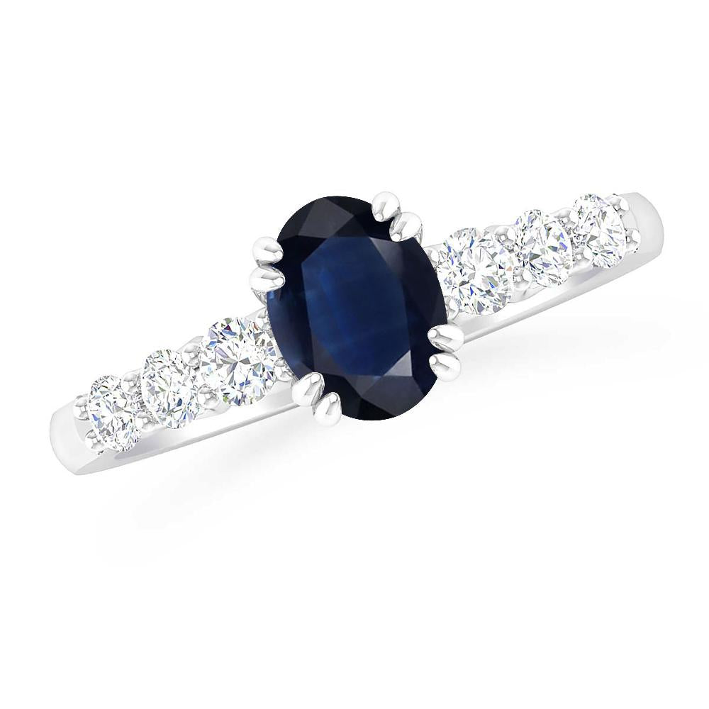 White Gold - Sapphire