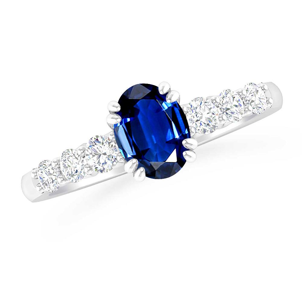 White Gold - Sapphire