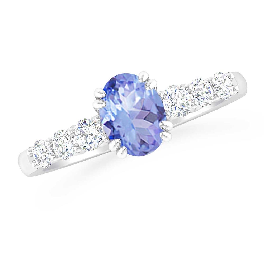 White Gold - Tanzanite