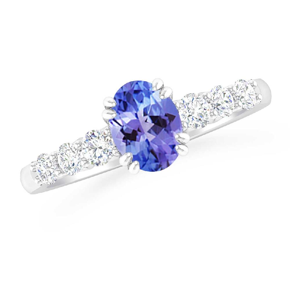 White Gold - Tanzanite