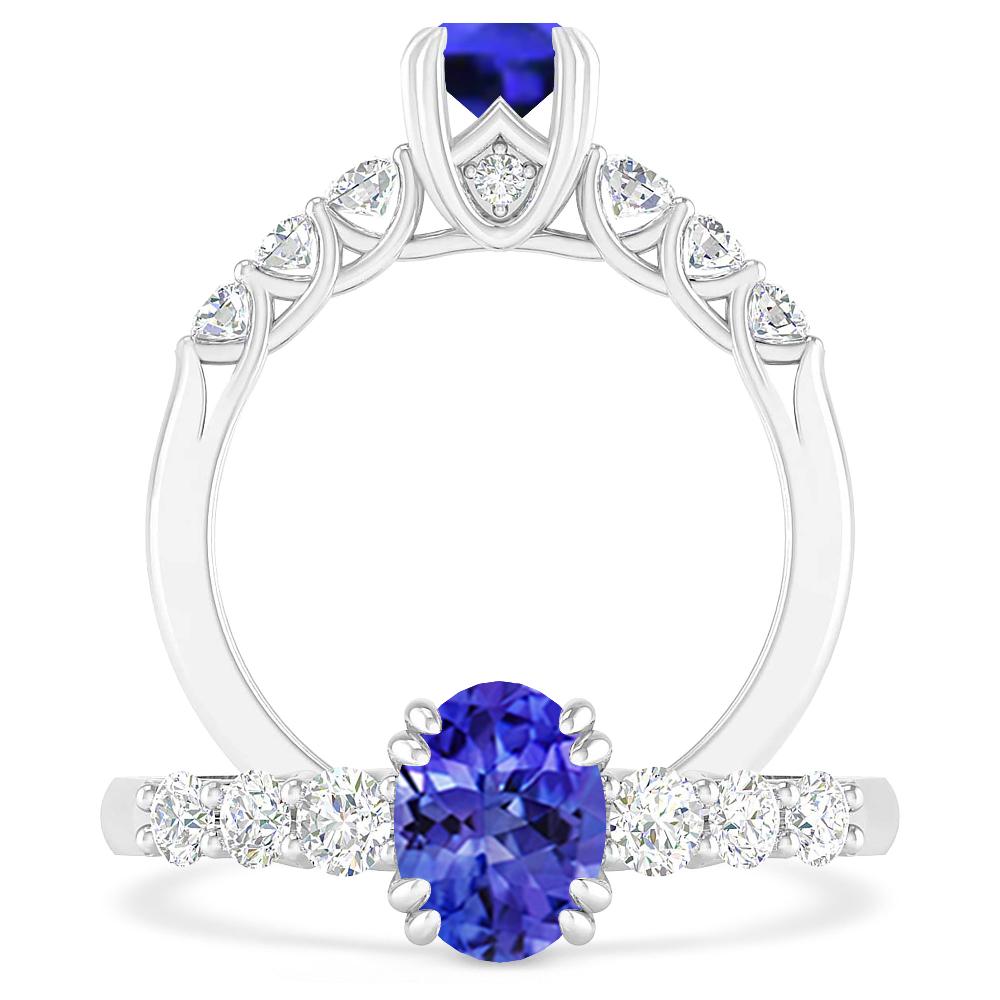 White Gold - Tanzanite