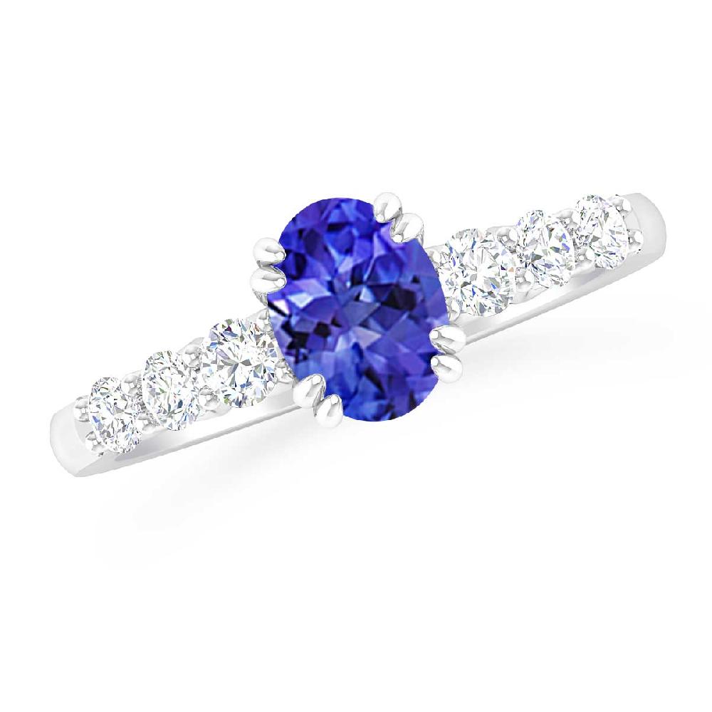 White Gold - Tanzanite