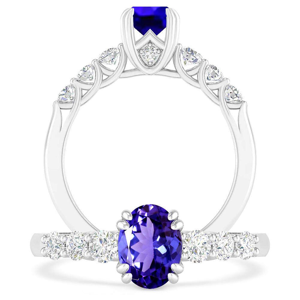 White Gold - Tanzanite