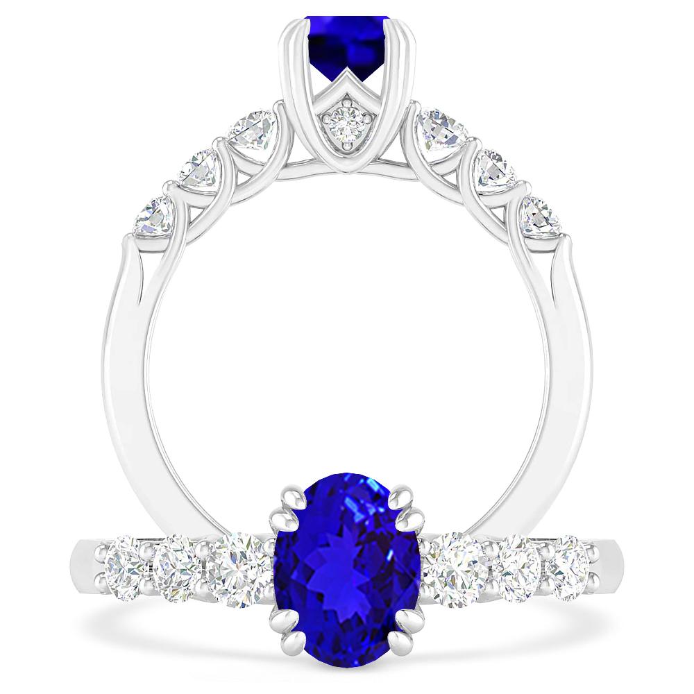 White Gold - Tanzanite