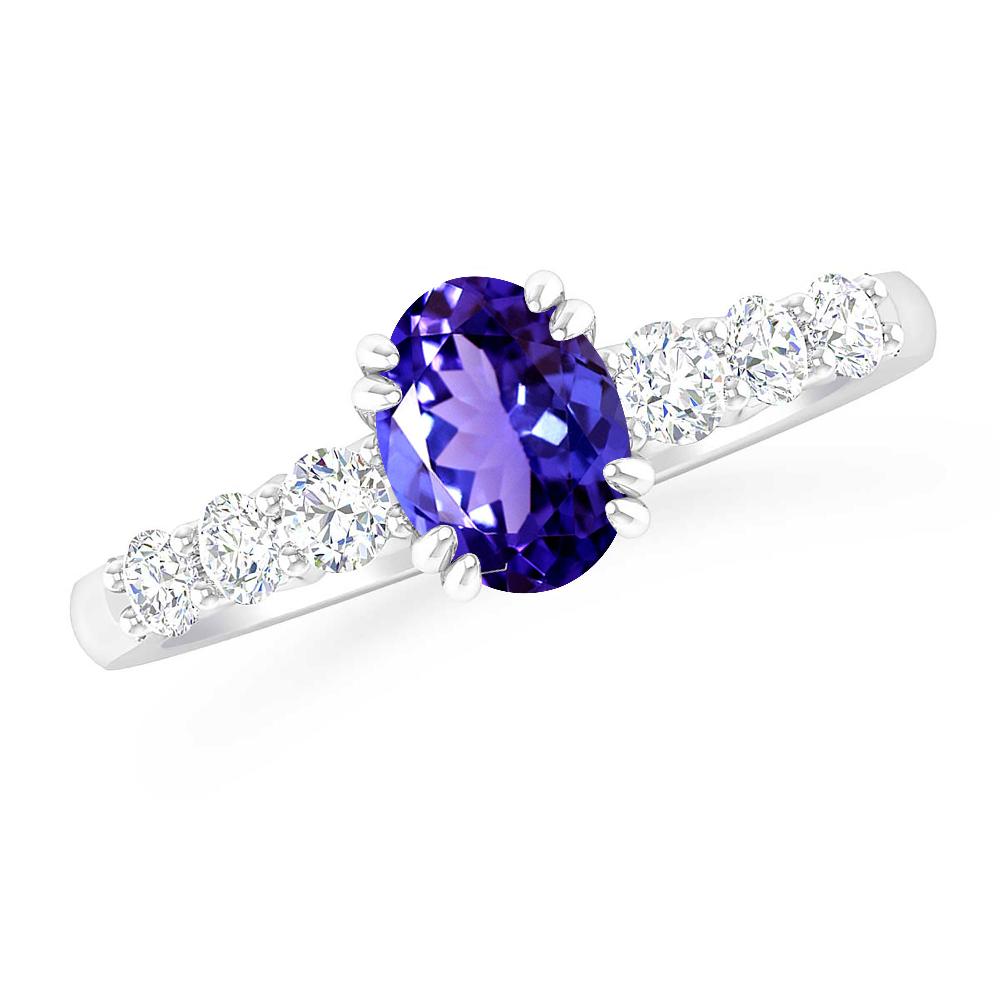 White Gold - Tanzanite