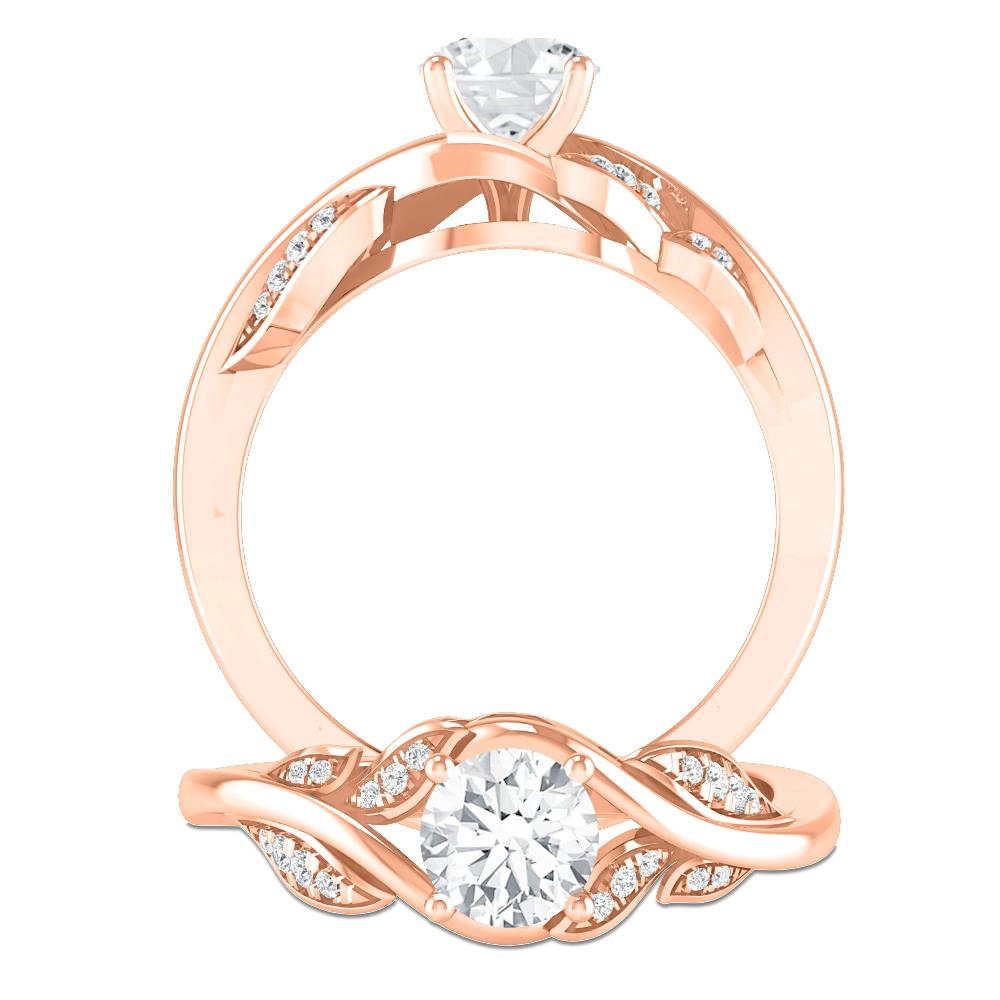 Rose Gold - Diamond