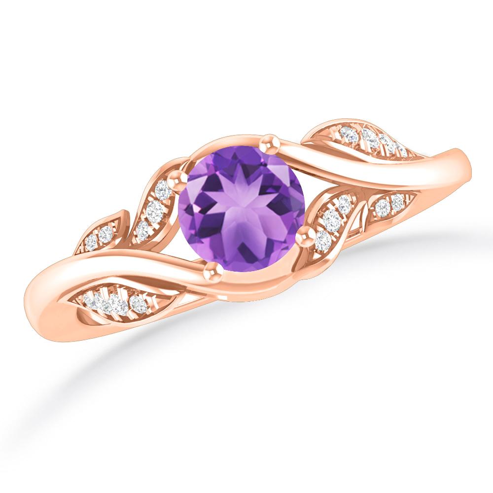 Rose Gold - Amethyst