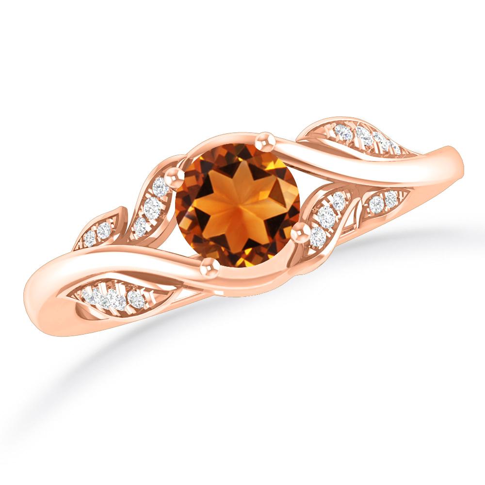 Rose Gold - Citrine