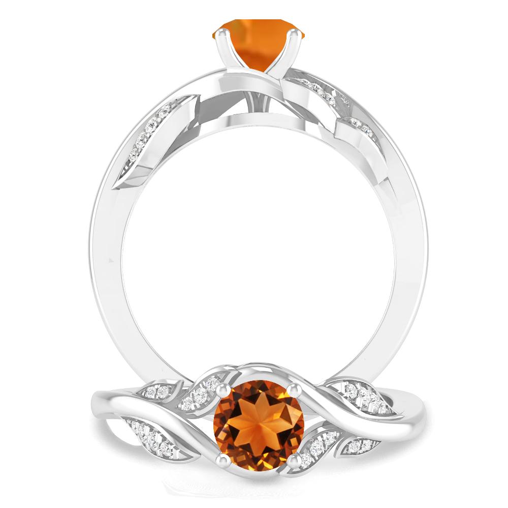 White Gold - Citrine