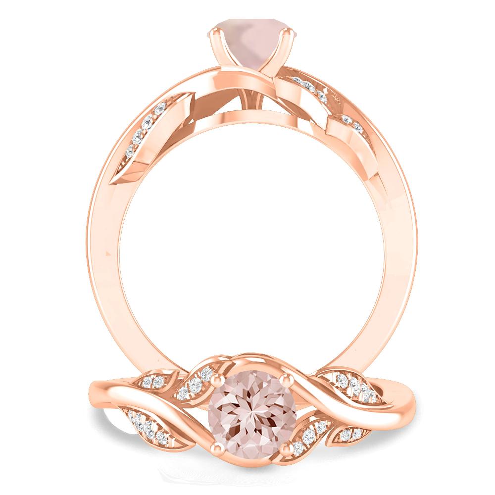 Rose Gold - Morganite