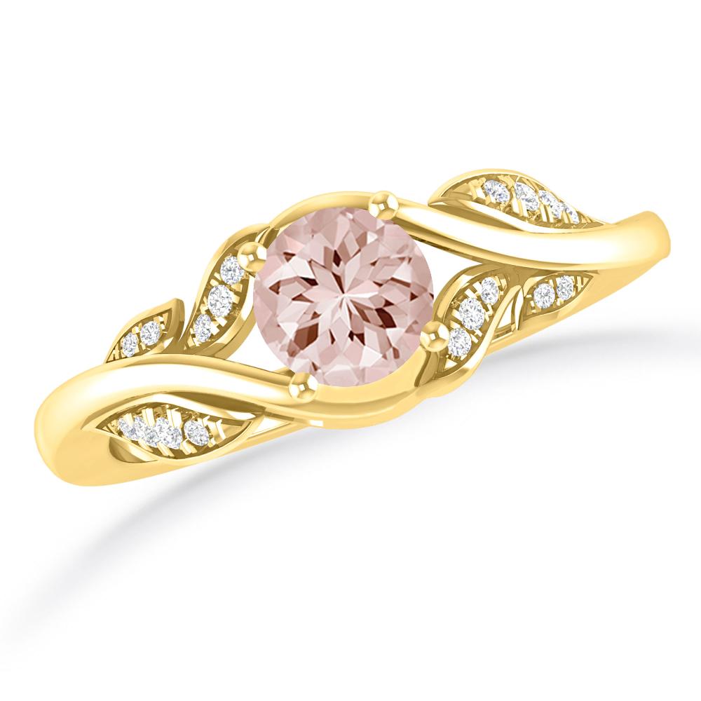 Yellow Gold - Morganite