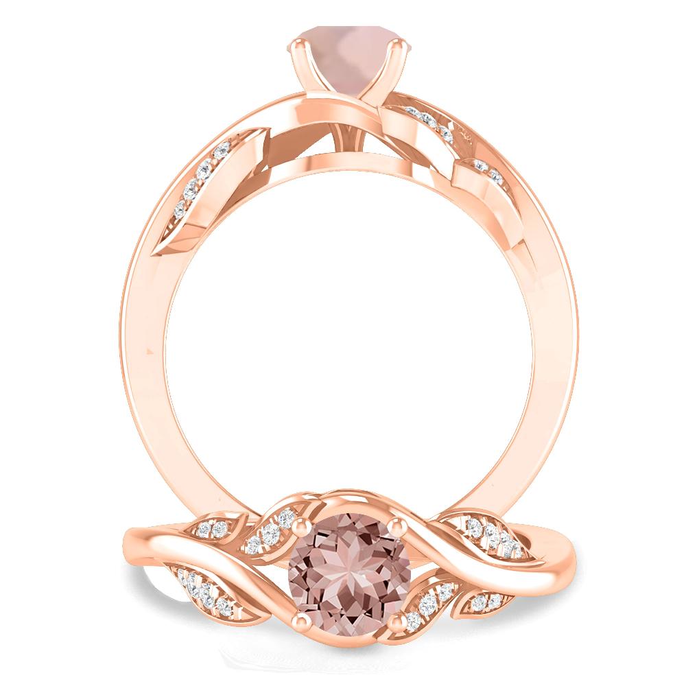 Rose Gold - Morganite