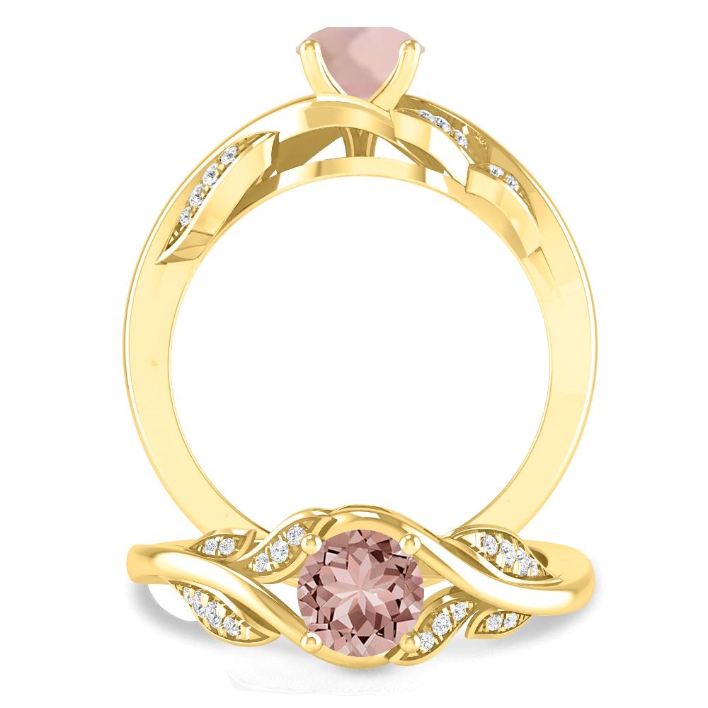 Yellow Gold - Morganite