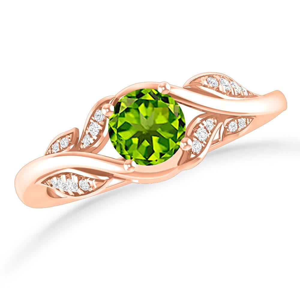 Rose Gold - Peridot