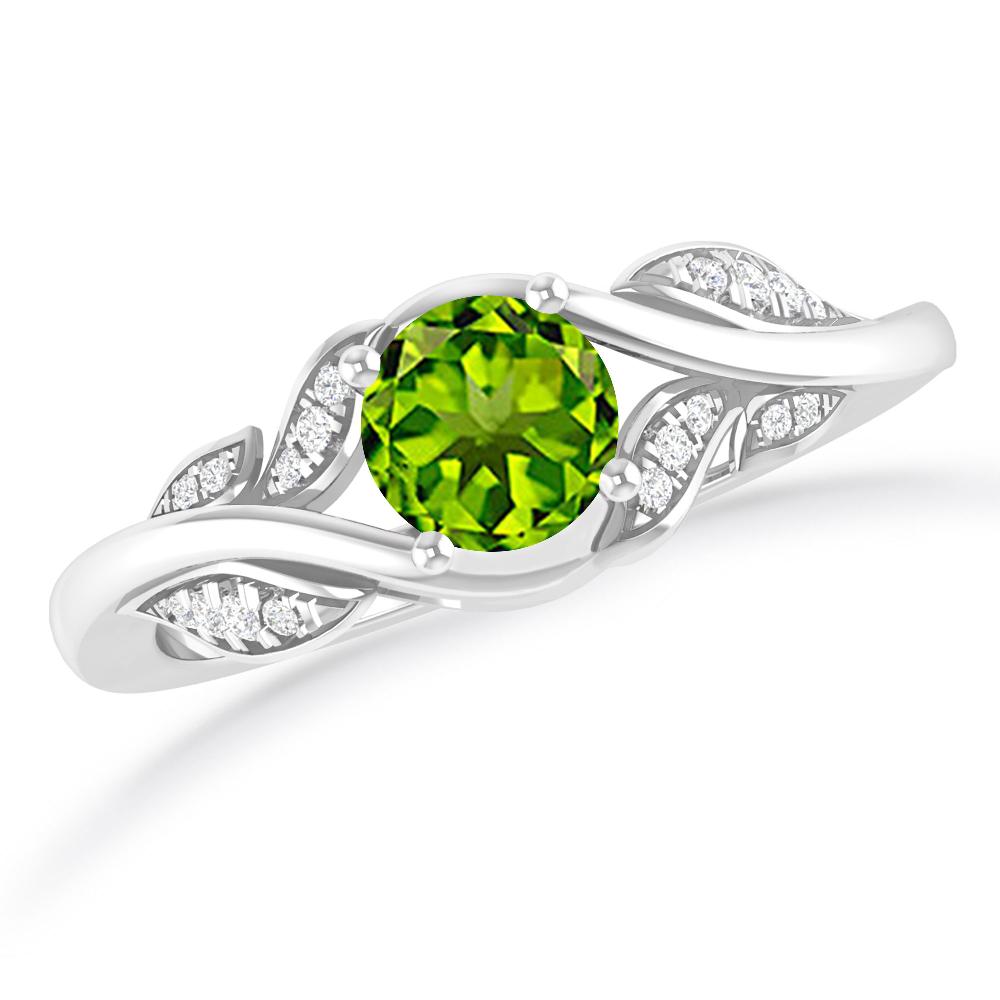 White Gold - Peridot