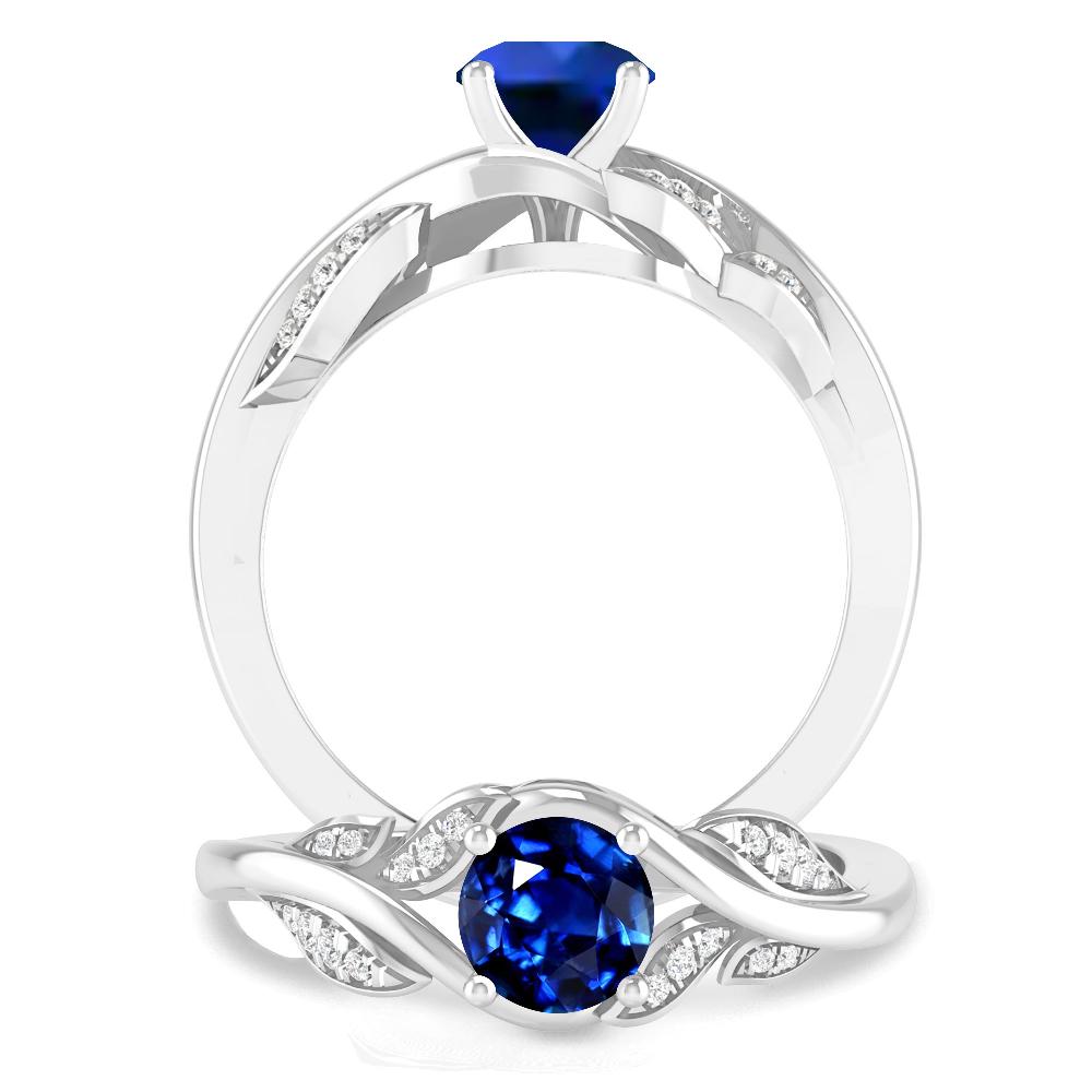 White Gold - Sapphire