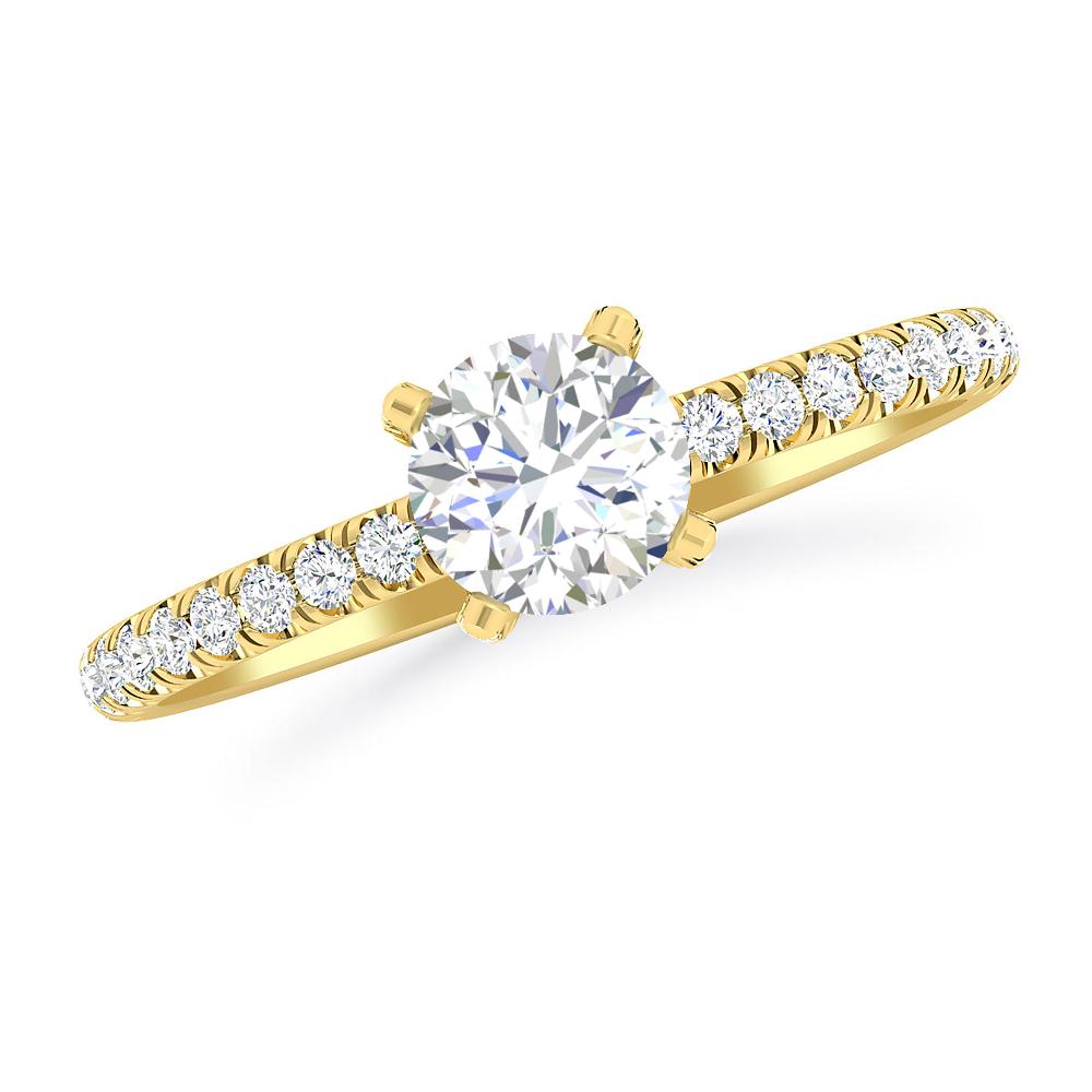 Yellow Gold - Diamond