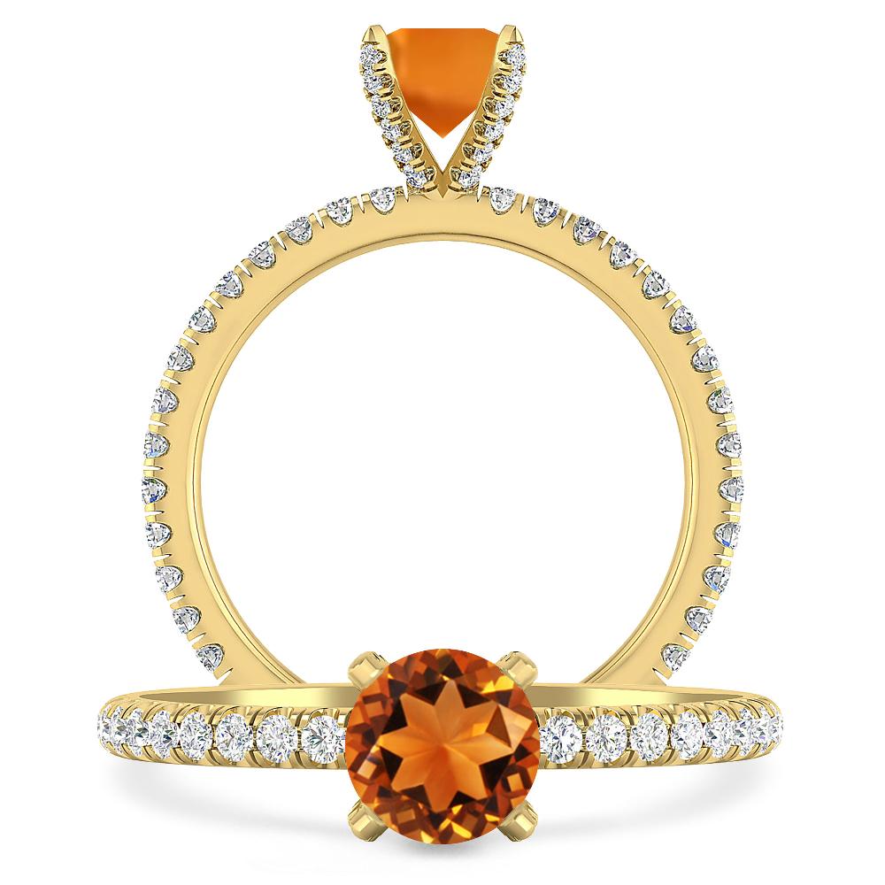 Yellow Gold - Citrine