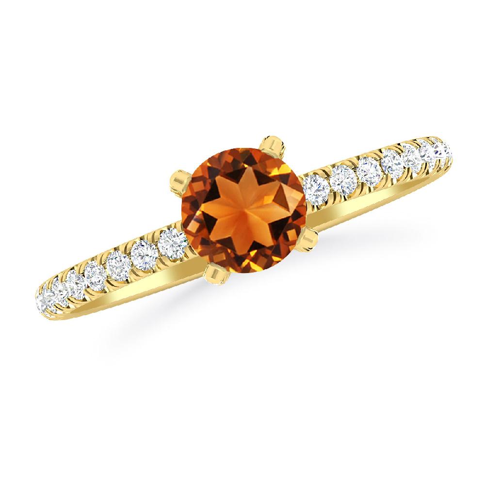 Yellow Gold - Citrine