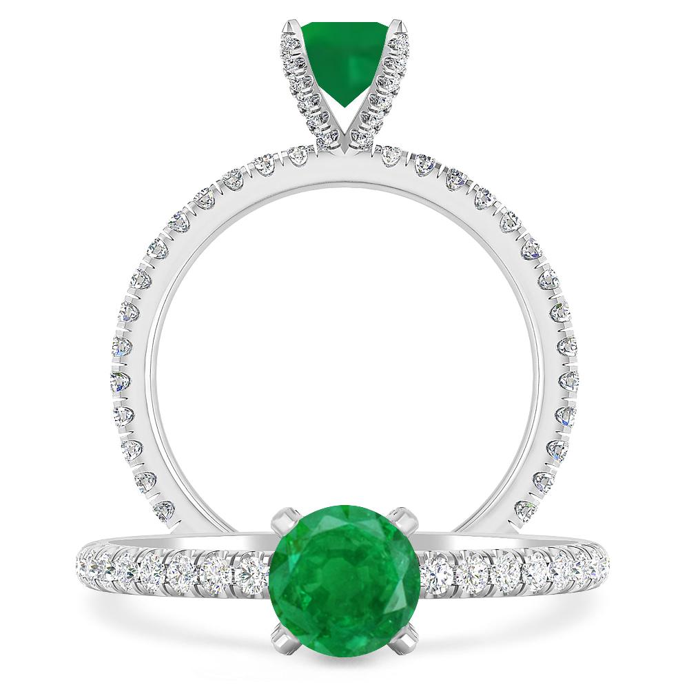 White Gold - Emerald