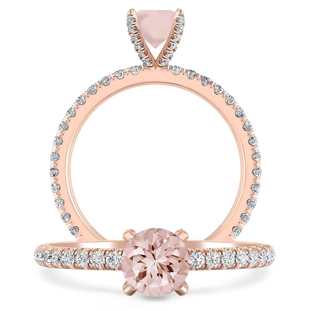 Rose Gold - Morganite