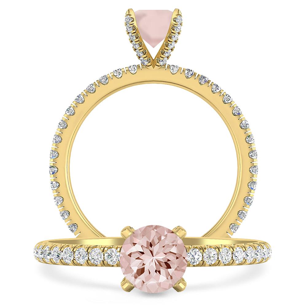 Yellow Gold - Morganite