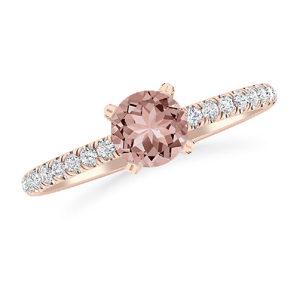 Rose Gold - Morganite