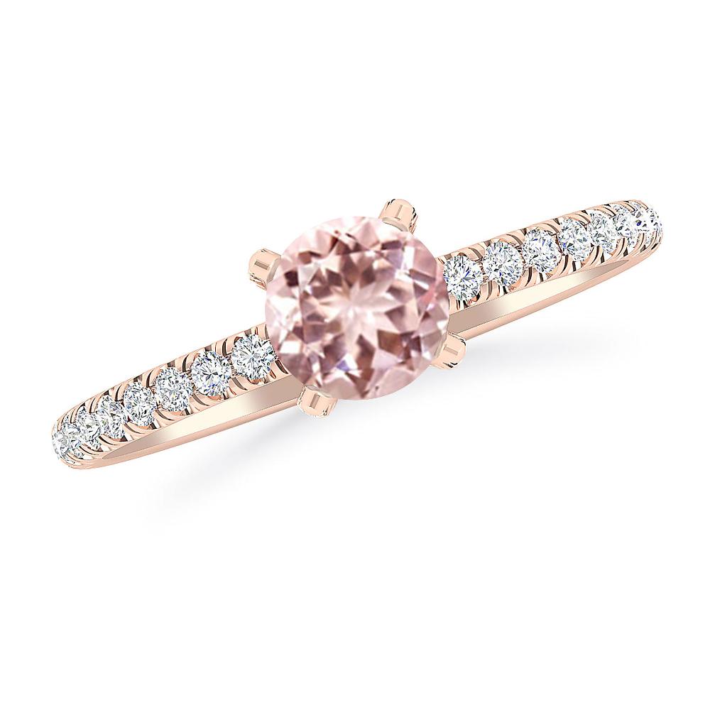 Rose Gold - Morganite