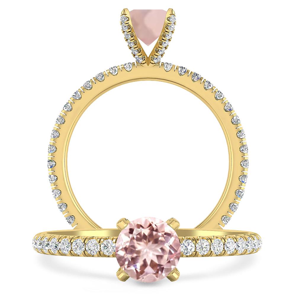 Yellow Gold - Morganite