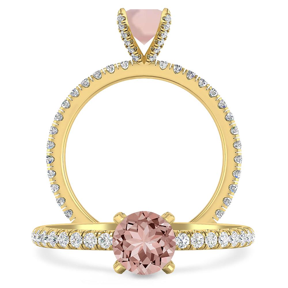 Yellow Gold - Morganite