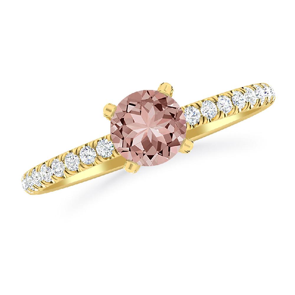 Yellow Gold - Morganite