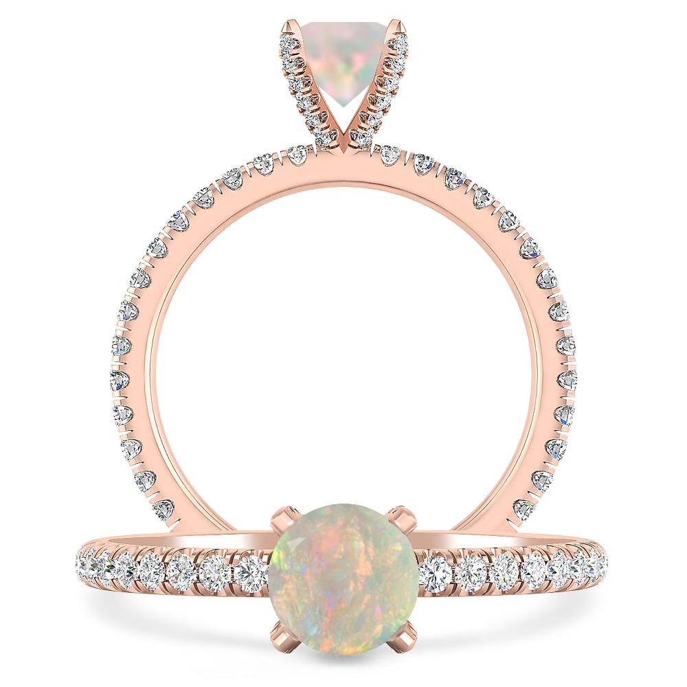 Rose Gold - Opal