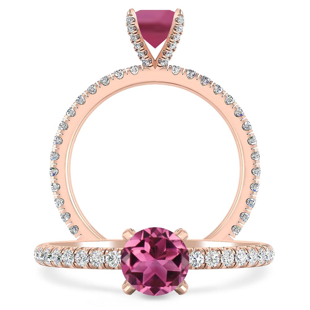 Rose Gold - Pink Tourmaline