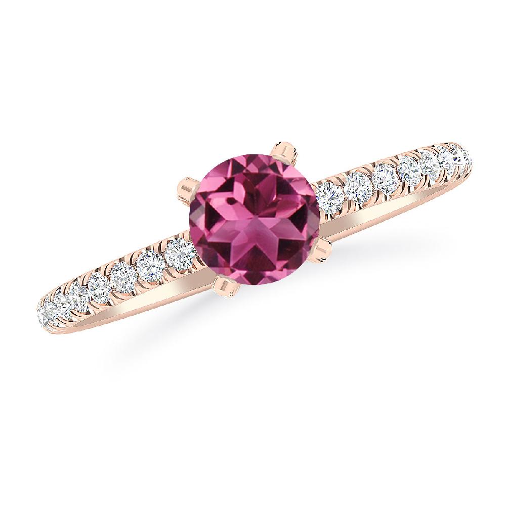 Rose Gold - Pink Tourmaline