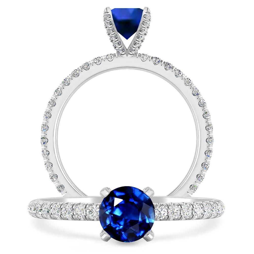 White Gold - Sapphire