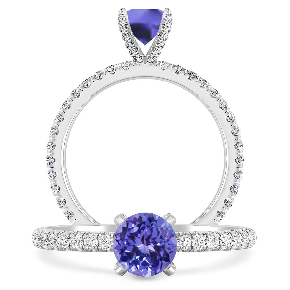 White Gold - Tanzanite