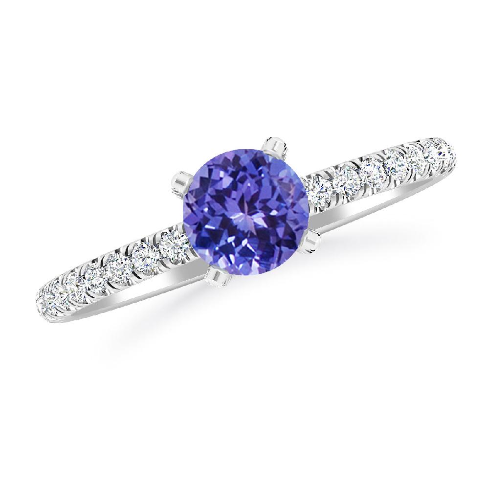 White Gold - Tanzanite