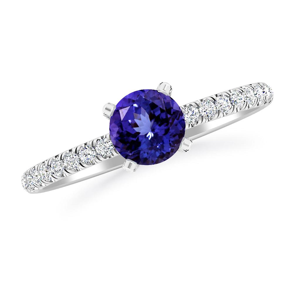 White Gold - Tanzanite