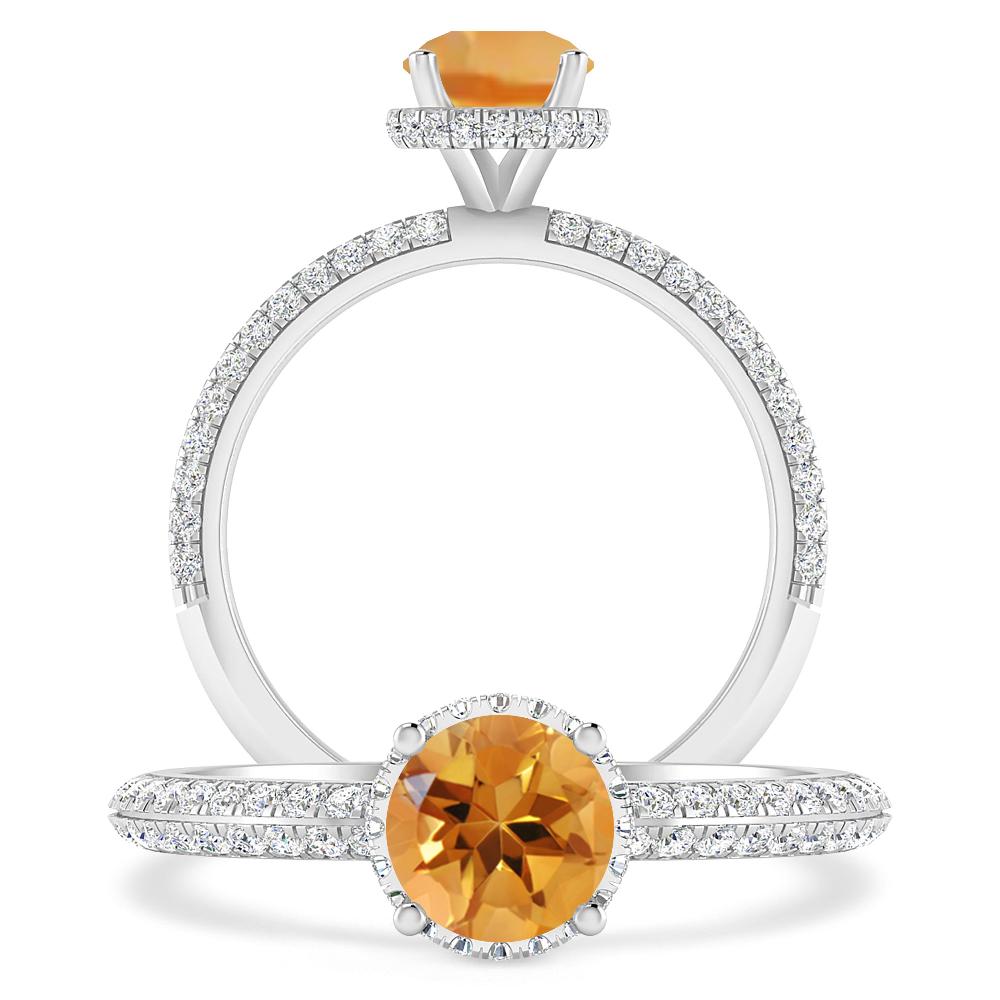 White Gold - Citrine